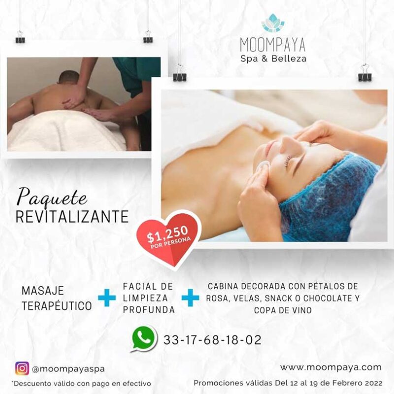 Promociones Dia Del Amor Masaje En Pareja Certificados De Regalo