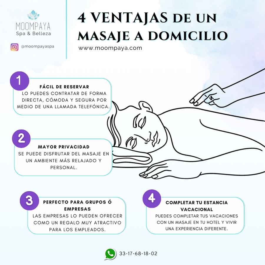 Qu Beneficios Te Brindan Los Masajes A Domicilio Moompaya Spa