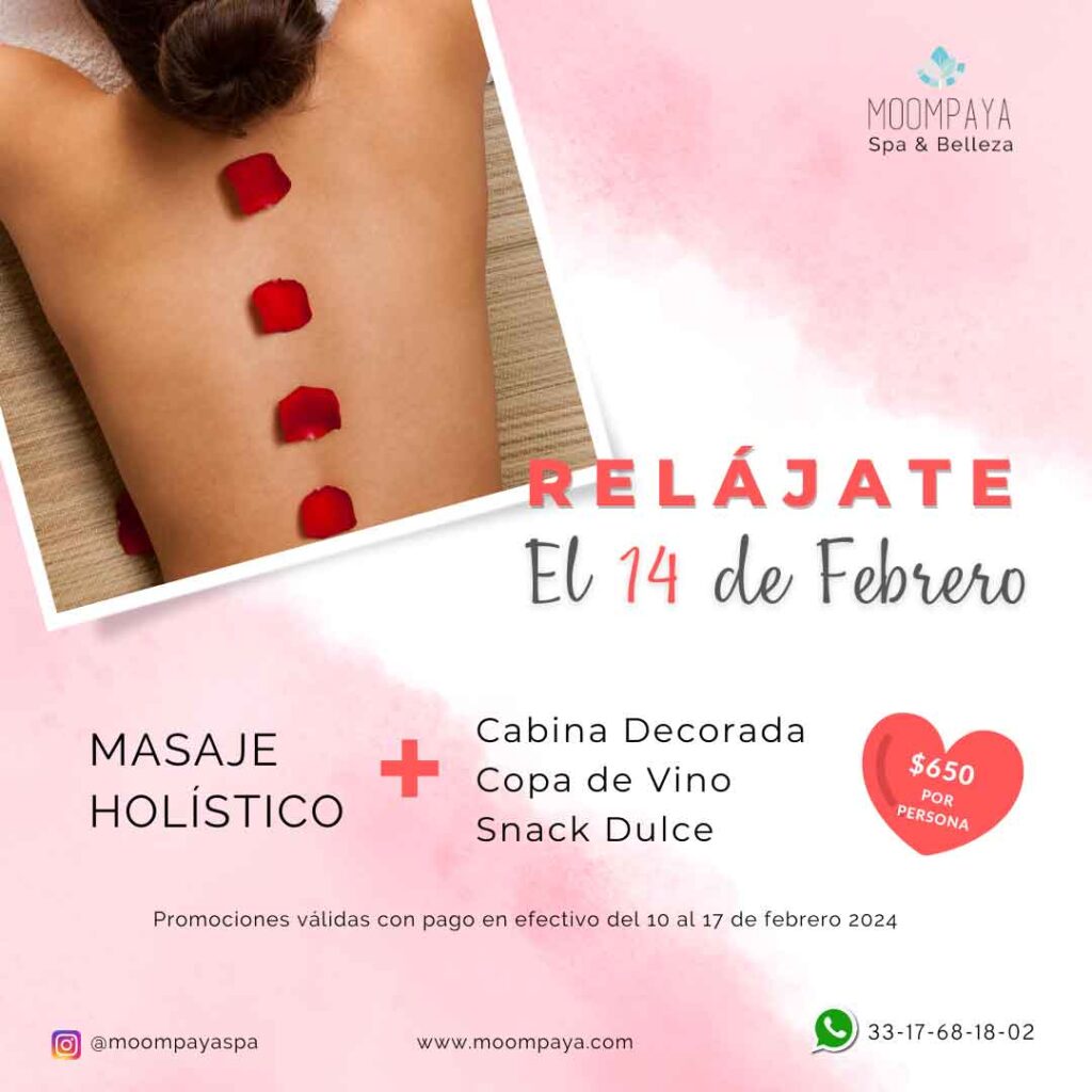 Promociones Del 14 De Febrero Dia Del Amor Masaje En Pareja 1695