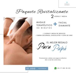 ideas para celebrar este día del Padre en Guadalajara | ofertas y promociones dia del padre en guadalajara | spa gdl