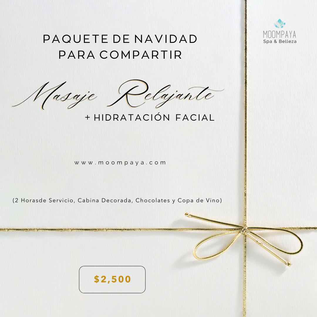 promociones navideñas en guadalajara | ofertas de navidad en guadalajara | masaje y facial | spas en guadalajara