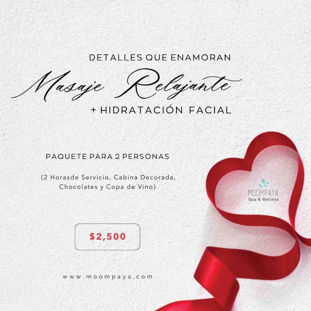 Promociones del dia del amor en guadalajara | Paquete Spa para Parejas en Guadalajara | que regalar el 14 de febrero en guadalajara | spas guadalajara